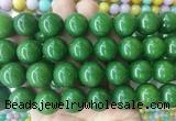 LSBS507 15 inches 18mm round candy jade gemstone beads wholesale