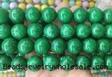 LSBS508 15 inches 18mm round candy jade gemstone beads wholesale