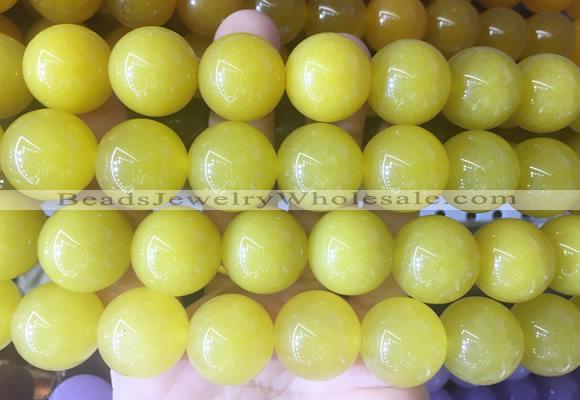 LSBS516 15 inches 20mm round malaysian jade gemstone beads wholesale