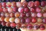 LSBS548 15 inches 16mm faceted round agate gemstone beads wholesale LSBS548 15 inches 16mm faceted round agate gemstone beads wholesale