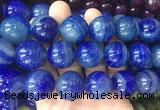 LSBS574 15 inches 20mm round agate gemstone beads wholesale