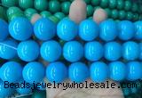 LSBS695 15 inches 20mm round howlite turquoise gemstone beads wholesale LSBS695 15 inches 20mm round howlite turquoise gemstone beads wholesale