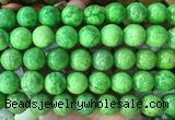 LSBS752 15 inches 16mm round howlite turquoise gemstone beads wholesale LSBS752 15 inches 16mm round howlite turquoise gemstone beads wholesale