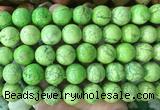 LSBS754 15 inches 16mm round howlite turquoise gemstone beads wholesale LSBS754 15 inches 16mm round howlite turquoise gemstone beads wholesale