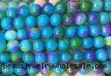 LSBS787 15 inches 14mm round agate gemstone beads wholesale