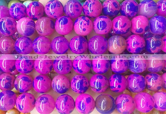 LSBS806 15 inches 14mm round agate gemstone beads wholesale