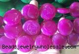 LSBS841 15 inches 30mm coin candy jade gemstone beads wholesale