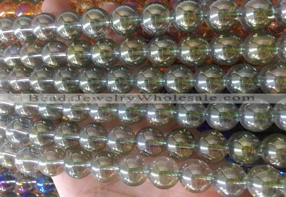 LSBS857 15 inches 14mm round synthetic crystal gemstone beads wholesale