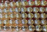 LSBS872 15 inches 16mm round synthetic crystal gemstone beads wholesale