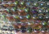 LSBS875 15 inches 16mm round synthetic crystal gemstone beads wholesale