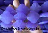 LSBS888 15 inches 35mm four leaf clover candy jade gemstone beads wholesale