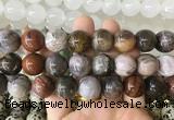 LSBS914 15 inches 16mm round wooden jasper gemstone beads wholesale LSBS914 15 inches 16mm round wooden jasper gemstone beads wholesale