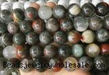 LSBS919 15 inches 16mm round blood jasper gemstone beads wholesale LSBS919 15 inches 16mm round blood jasper gemstone beads wholesale