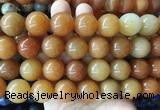 LSBS924 15 inches 18mm round red aventurine gemstone beads wholesale