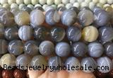 LSBS927 15 inches 18mm round banded agate gemstone beads wholesale