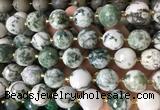 LSBS942 15 inches 16mm faceted round Tree agate gemstone beads wholesale LSBS942 15 inches 16mm faceted round Tree agate gemstone beads wholesale