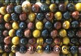 LSBS968 15 inches 14mm faceted round colorful tiger eye gemstone beads wholesale LSBS968 15 inches 14mm faceted round colorful tiger eye gemstone beads wholesale