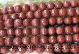LSBS970 15 inches 14mm faceted round red jasper gemstone beads wholesale