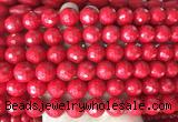 LSBS976 15 inches 14mm faceted round synthetic turquoise gemstone beads wholesale LSBS976 15 inches 14mm faceted round synthetic turquoise gemstone beads wholesale