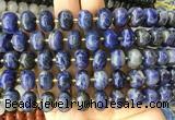 MEBS11 15 inches 8*12mm pumpkin sodalite beads wholesale