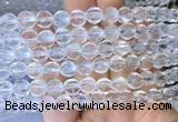 NCBS02 15 inches 10mm carved pumpkin white crystal beads wholesale
