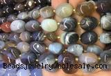 NGBS18 15 inches 8*12 - 10*14mm nuggets botswana agate gemstone beads