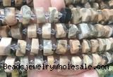 NGBS228 15 inches 10*14mm - 12*16mm faceted nuggets feldspar beads