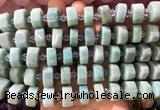 NGBS268 15 inches 10*14mm - 12*16mm faceted nuggets amazonite gemstone beads NGBS268 15 inches 10*14mm - 12*16mm faceted nuggets amazonite gemstone beads
