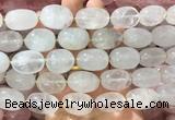 NGBS282 15 inches 13*18mm - 18*25mm nuggets white crystal beads wholesale