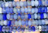 NGBS301 15 inches 8*14mm - 10*16mm faceted nuggets agate beads wholesale