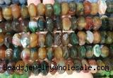 NGBS307 15 inches 8*14mm - 10*16mm faceted nuggets agate beads wholesale