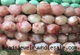 NGBS355 15 inches 13*18mm - 15*20mm faceted nuggets rhodonite beads wholesale NGBS355 15 inches 13*18mm - 15*20mm faceted nuggets rhodonite beads wholesale