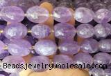 NGBS367 15 inches 13*18mm - 18*25mm nuggets lavender amethyst beads wholesale