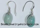 NGE418 10*14mm teardrop amazonite earrings wholesale