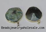 NGP1665 30*35mm - 35*40mm freeform agate gemstone pendants