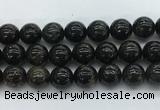 PHBS05 15 inches 12mm round phlogopite gemstone beads wholesale