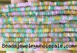 RBBS64 15 inches 2*4mm rondelle candy jade gemstone beads wholesale