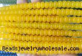 RBBS79 15 inches 5*8mm rondelle candy jade gemstone beads wholesale