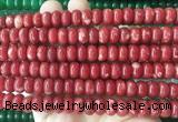 RBBS95 15 inches 6*10mm rondelle candy jade gemstone beads wholesale