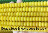 RBBS96 15 inches 6*10mm rondelle candy jade gemstone beads wholesale
