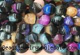 RIBS103 15 inches 14*17mm faceted rice agate gemstone beads wholesale