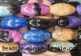 RIBS110 15 inches 18*40mm rice agate gemstone beads wholesale