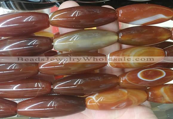 RIBS78 15 inches 13*40mm rice agate gemstone beads wholesale