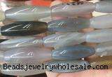 RIBS81 15 inches 13*40mm rice agate gemstone beads wholesale