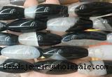 RIBS84 15 inches 13*40mm rice agate gemstone beads wholesale