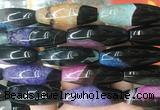 RIBS91 15 inches 13*40mm rice agate gemstone beads wholesale