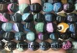 RIBS99 15 inches 12*16mm faceted rice agate gemstone beads wholesale RIBS99 15 inches 12*16mm faceted rice agate gemstone beads wholesale