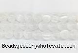 SEBS05 15 inches 14mm round selenite gemstone beads wholesale