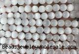 SEBS15 15 inches 6mm round selenite beads wholesale