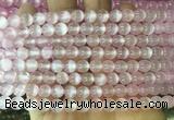 SEBS60 15 inches 6mm round selenite gemstone beads wholesale